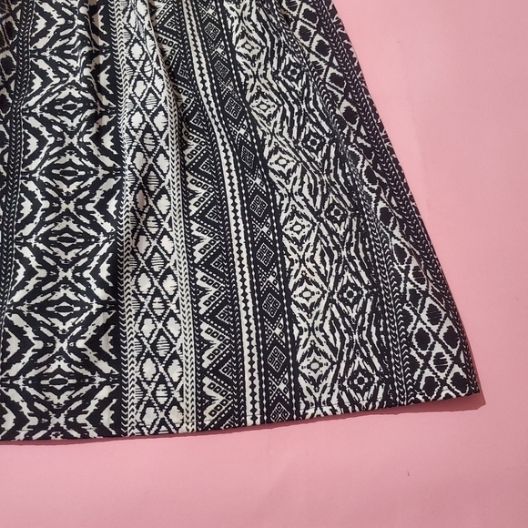 American Eagle Outfitters Black And White Print Summer Dress - Picture 7 of 12